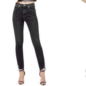 Topshop Jamie High Waisted Ripped Jeans